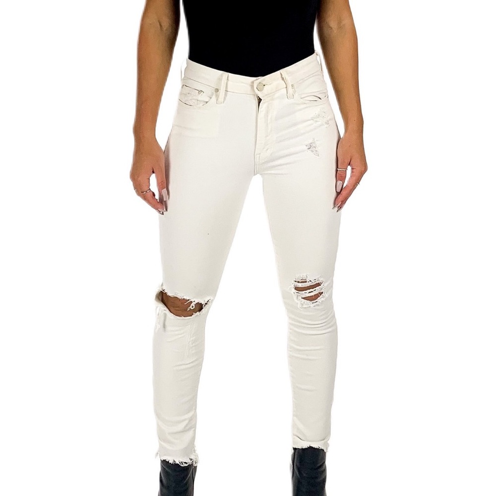 Mother high rise jeans